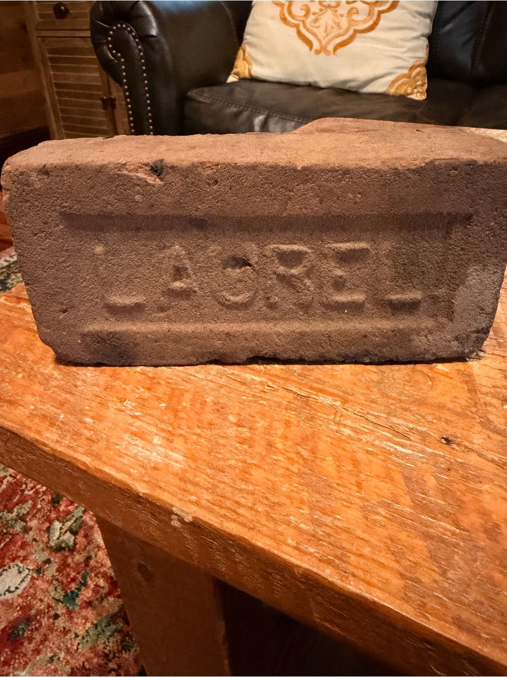 Vintage Laurel, MS Red Clay Brick
